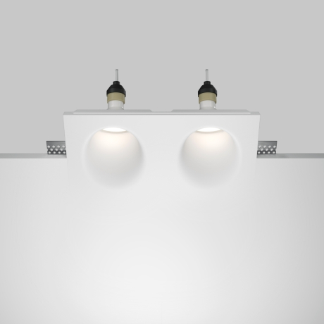 Встраиваемый светильник Maytoni Technical Gyps Modern DL002-WW-02-W 