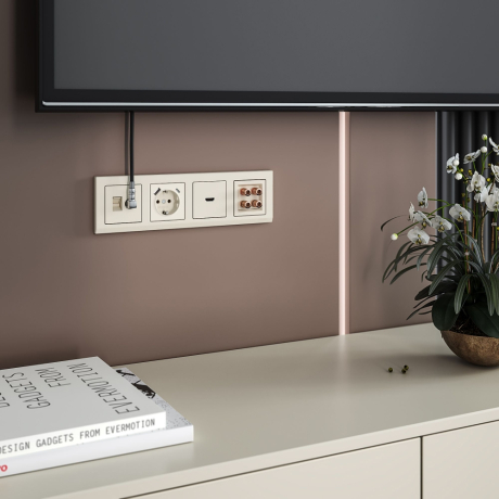 Розетка HDMI (слоновая кость) Werkel W1186003