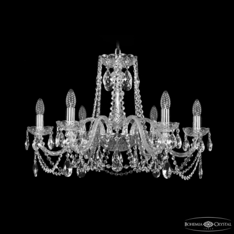 Подвесная люстра Bohemia Ivele Crystal 1402 1402/6/240 Ni 