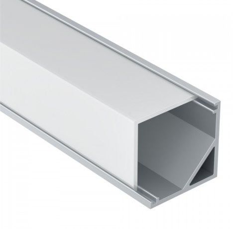 2м. Встраиваемый алюминиевый профиль для светодиодной ленты Maytoni Led strip  ALM009S-2M 
