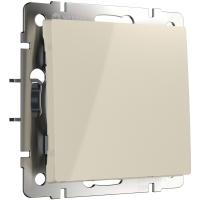Витринный образец!  <295282> Выключатель одноклавишный (слоновая кость) Werkel W1110003