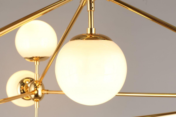 Люстра с поддержкой Алисы На штанге APLOYT APL.606.07.10-A 