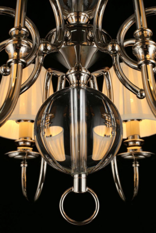 Люстра потолочная со светодиодными лампочками E14, комплект от Lustrof. №266724-657036 