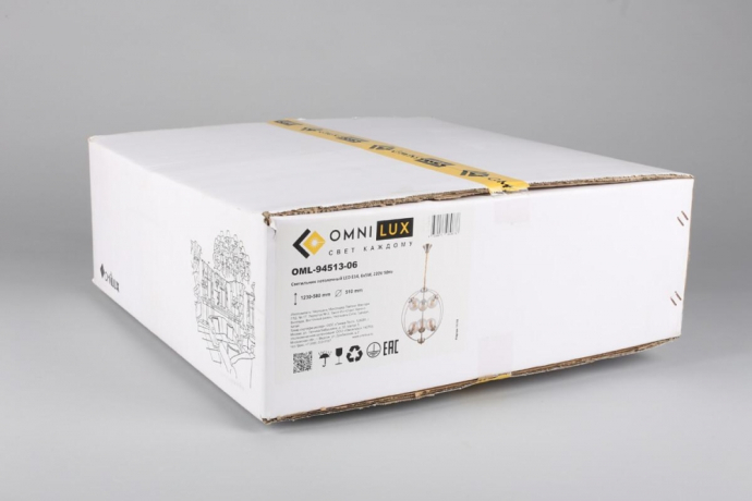 OML-94513-06 Подвесная люстра Omnilux Serrano 