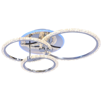 Светодиодная диммируемая люстра с ПДУ Profit Light 8027/3 CHR