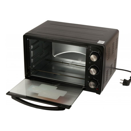 Электропечь SCARLETT SC-EO93O21, 1400 Вт, объем 20 л, механическое управление, гриль, таймер, черная