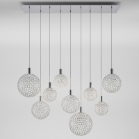 Подвесной светильник Eurosvet Gemini 90353/9 хром