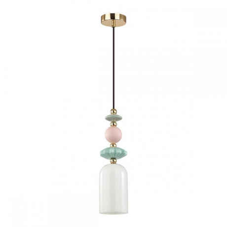 Подвесной светильник со светодиодной лампочкой E14, комплект от Lustrof. №277483-624568 