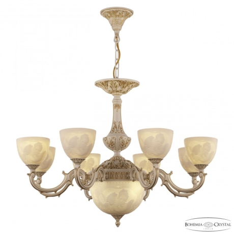 Люстра с плафонами AL78101P/8/250 WMG P1 U Angel Bohemia Ivele Crystal 