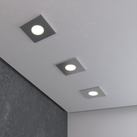 Встраиваемый влагозащищенный светильник Elektrostandard 126 MR16 серебро (a053363) 