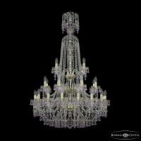 Люстра подвесная Bohemia Ivele Crystal 1410/16+8+4/300/XL-130/3d G V7010