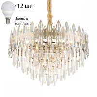 Люстра подвесная с лампочками Omnilux OML-71713-12+Lamps