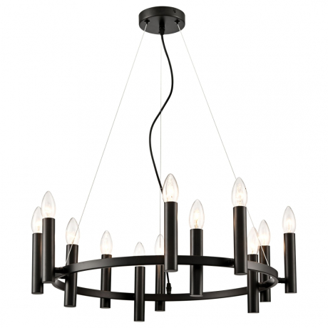 Cветильник подвесной, E14, 12x40W Velante Классический стиль 367-023-12 