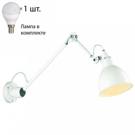 Спот с лампочкой Odeon Light Arta 4126/1WD+Lamps E14 P45 