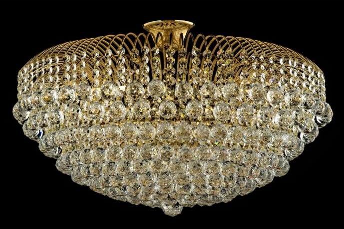 Люстра на штанге Arti Lampadari Empoli Gold Empoli E 1.2.80.100 G 