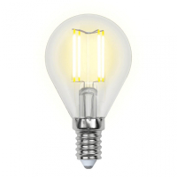 Филаментная лампа E14 6W 3000K (теплый) Air Uniel LED-G45-6W-WW-E14-CL GLA01TR (UL-00002201)