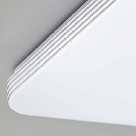 Потолочный светодиодный светильник с пультом ДУ (инфракрасный) и RGB подсветкой Citilux Симпла CL714K680G 