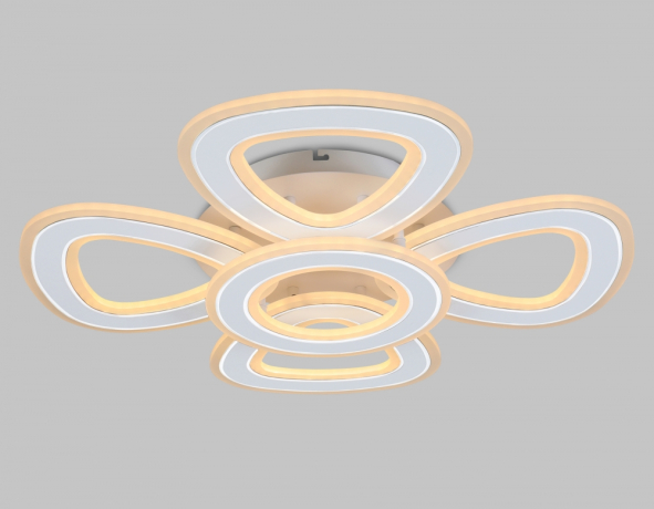 Потолочный светодиодный светильник с пультом Ambrella light ACRYLICA FA8925 