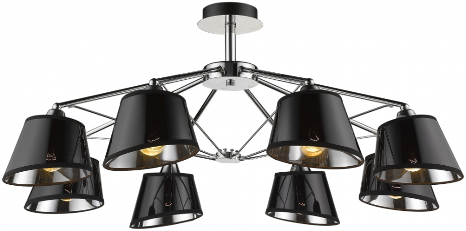 Люстра потолочная с 8 Led лампами. Комплект от Lustrof №150323-708575 