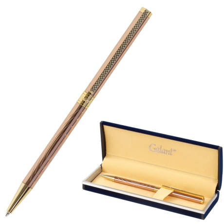 Нарушена упаковка! <269272> Ручка подарочная шариковая GALANT "ASTRON GOLD", корпус розовое золото, детали золотистые, узел 0,7 мм, синяя, 143526 (143526)