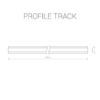 1м. Однофазный шинопровод Nowodvorski Profile (9448)