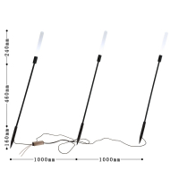 Наземный низкий светильник Favourite Reedy 4048-3T