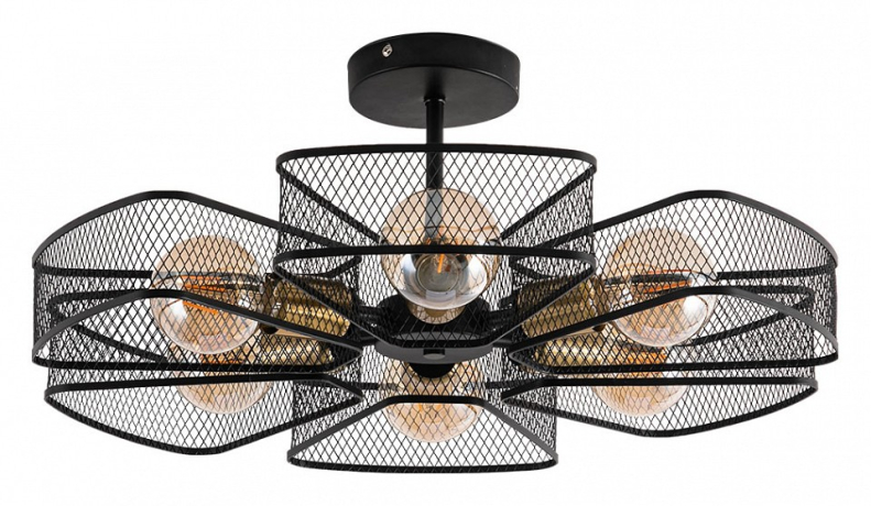 Люстра на штанге Arte Lamp Maasym A7044PL-6BK 