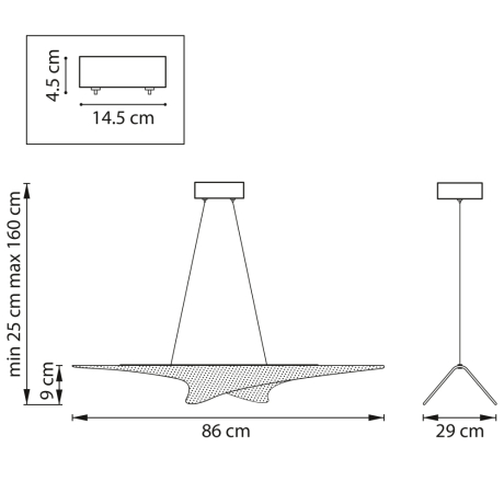 Подвесной светильник Lightstar Varese 731313 