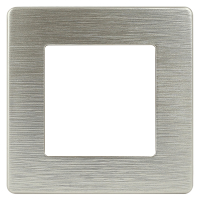 Рамка 1-постовая ЭРА 12 сатин шампань 12-5101-04 Б0052502