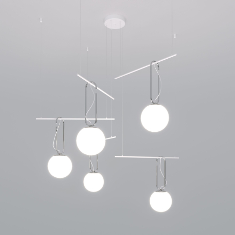 Подвесная люстра Eurosvet Riche 70143/5 белый 