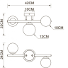 Люстра потолочная Arte lamp GEMINI с Алисой A2243PL-3PB-A 