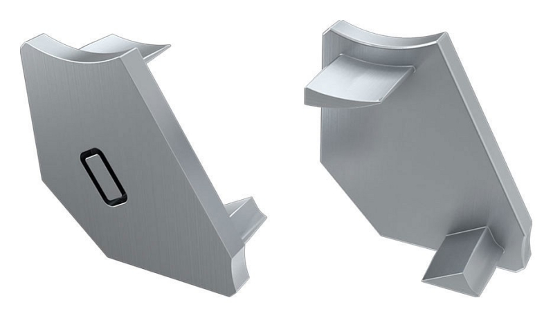 Заглушка для профиля правая Arlight ALM 026722 