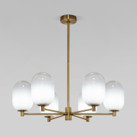 Люстра на штанге со стеклянными плафонами Eurosvet Loona 60161/6 (a065611)