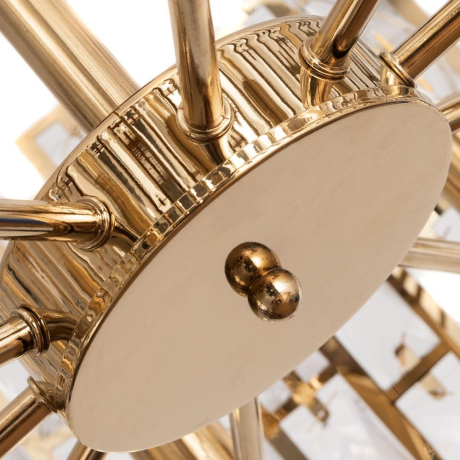 Люстра подвесная с лампочками DIVINARE 1684/01 LM-10+Lamps 