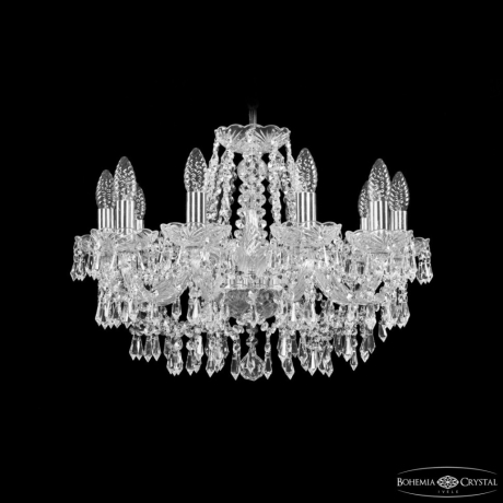 Подвесная люстра Bohemia Ivele Crystal 1403 1403/10/195 Ni 