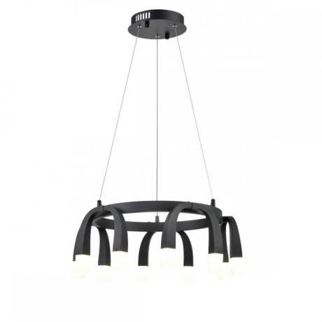 Люстра светодиодная подвесная Vele Luce Negro VL7102P10 