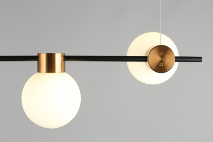 Светильник подвесной с Led лампочками в комплекте Omnilux OML-59503-04+Lamps 