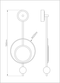 Накладной светильник Arte Lamp Polaris A2604AP-7GO