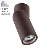 Спот с лампочкой CRYSTAL LUX CLT 030C Br+Lamps