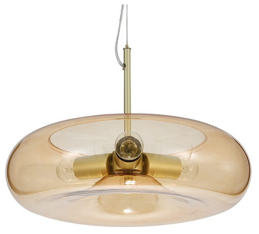 Подвесной светильник Indigo Leggero 11062/3P Amber 