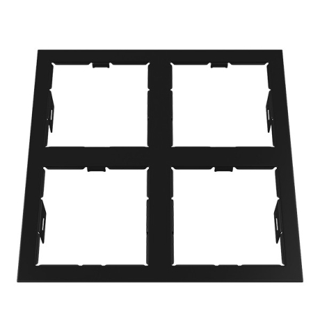 214547 Рамка для четырех встраиваемых светильников Lightstar Quadro серии Domino 