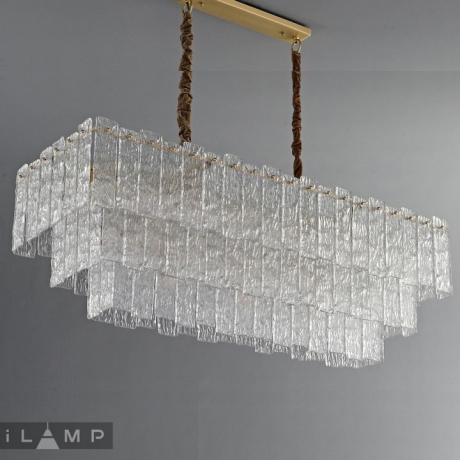 Подвесная люстра iLamp Manhattan P6315-1200 BR 