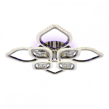 Потолочная диммируемая люстра с пультом ДУ Ambrella light Acrylica FA2835 