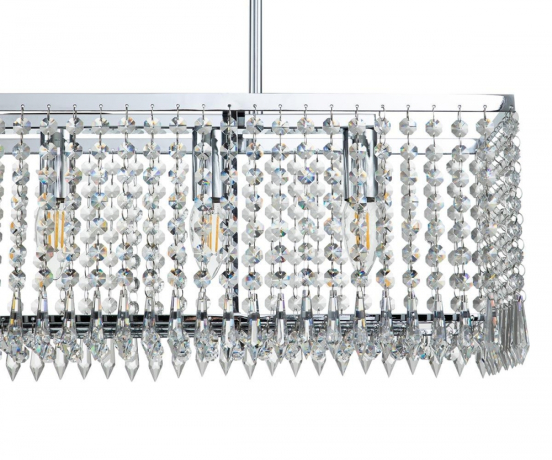 Подвесная люстра SFARZO 12005/5RL Chrome 