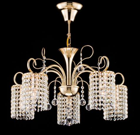 Подвесная люстра Freya Leona FR1127-PL-05-G 