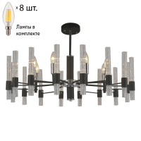 Подвесная люстра с лампочками F-Promo Supreme 2490-8P+Lamps E14 Свеча