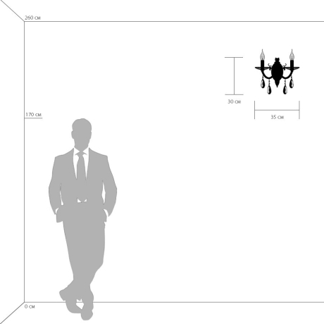 Бра Lightstar Stregaro 694622 