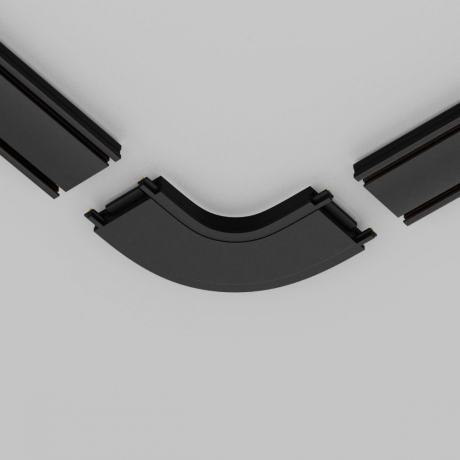 Соединитель угловой L-образный для треков накладных Maytoni Technical Accessories for tracks Radity TRA084CR-11B 