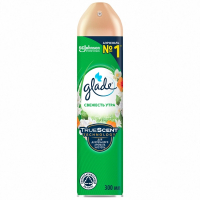 Нарушена упаковка!  <219779> Освежитель воздуха аэрозольный 300 мл, GLADE "Свежесть утра" (602163)