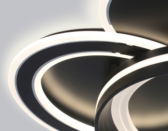 Потолочный светодиодный светильник с пультом Ambrella light ACRYLICA FA8515 